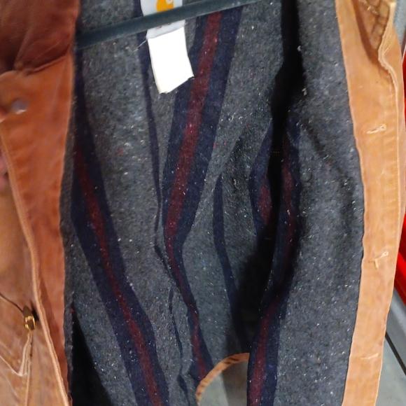 Carhatt Detroit Blankett Lined Winter Jacket Size 46R - Picture 8 of 13